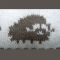 brown-qiviut-headband-with-white-background-and-brown-muskox-closeup