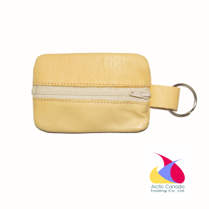 Muskox Leather Key Chain Pouch
